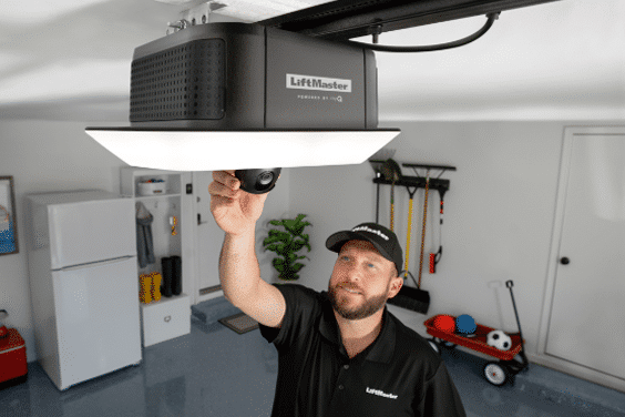 Repair or replace your garage door opener with Topline Garage Doors